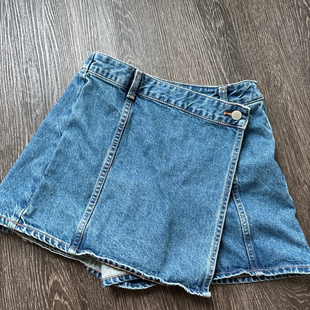 Blue GU Denim Skort